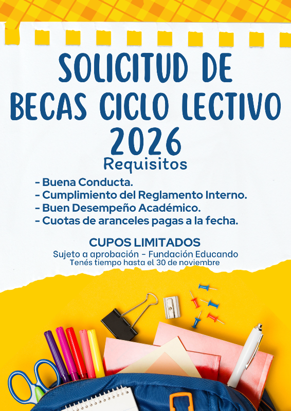 Becas 2026