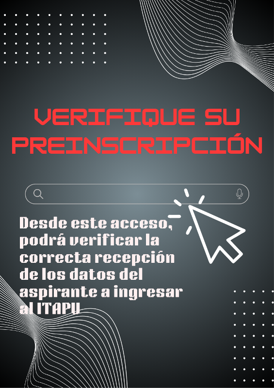 verificar preinscripcion